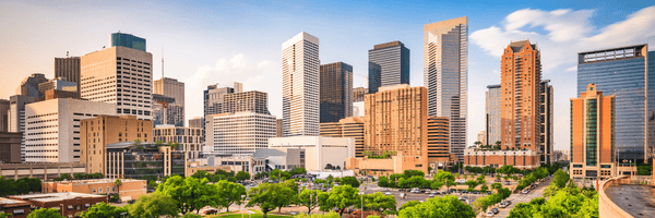 Downtown Houston Texas skyline