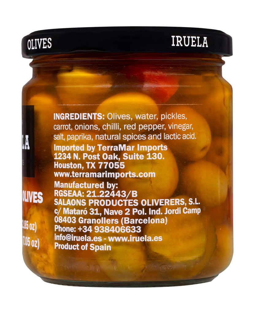 Gazpacha Olives - 370 g Terramar Imports