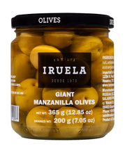 Load image into Gallery viewer, Giant Sevillana Manzanilla Olives - 370 g