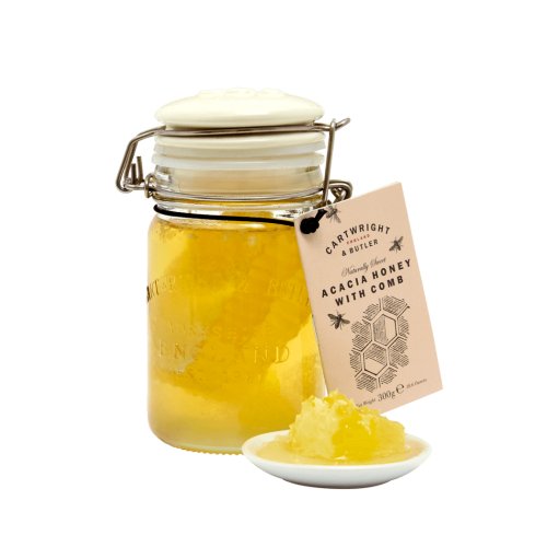 Acacia Honey with Comb - 10.58 Oz Terramar Imports