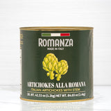 2-Pack of Artichokes alla Romana with Stem - Tin - 84.65 oz