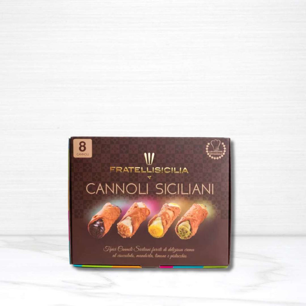 Sicilian Cannoli Assortment (8 Cannolis) - 240 g Terramar Imports