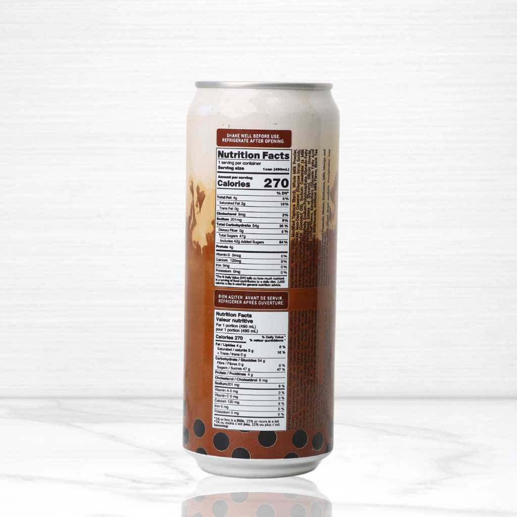 Bubble Tea Coffee Can - 16.5 fl oz Terramar Imports