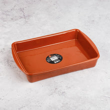 Load image into Gallery viewer, Orange Rectangular Tray (12.6 x 9 Inch)