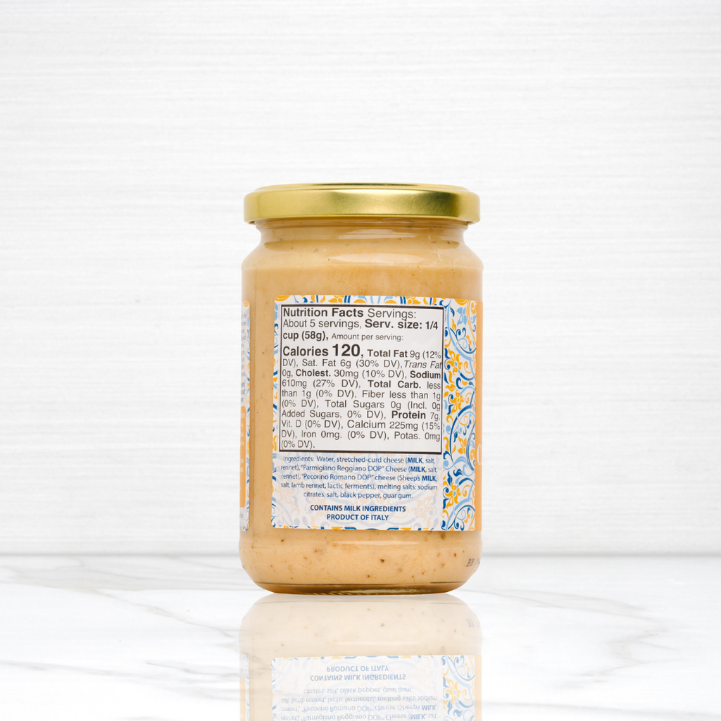 2-Pack of Cacio e Pepe Pasta Sauce - 9.8 oz Terramar Imports