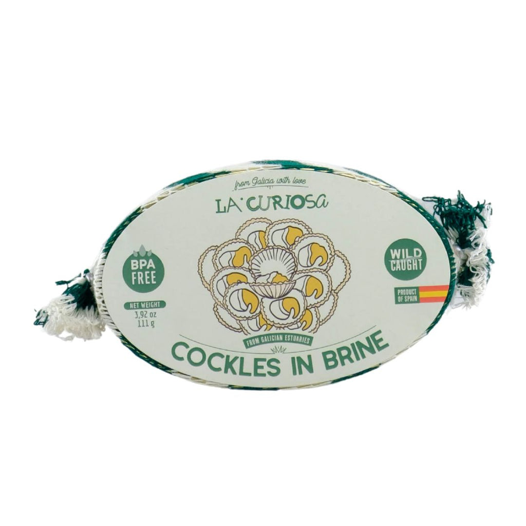 Cockles In Brine - 45/55 Pieces, Certified Origin - 3.92 oz Terramar Imports