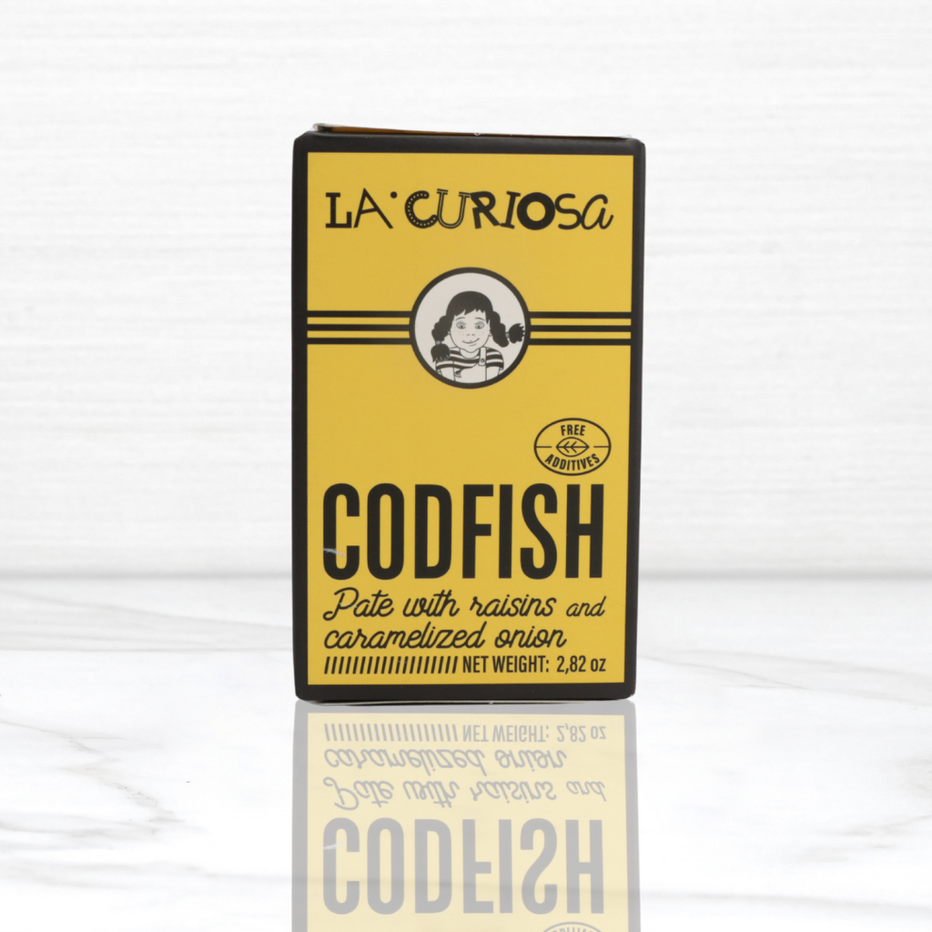 Codfish Paté with Raisins & Caramelized Onion - 2.82 oz Terramar Imports