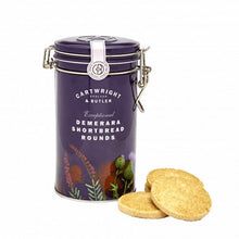 Load image into Gallery viewer, Demerara Shortbread Rounds in Tin - 200 g