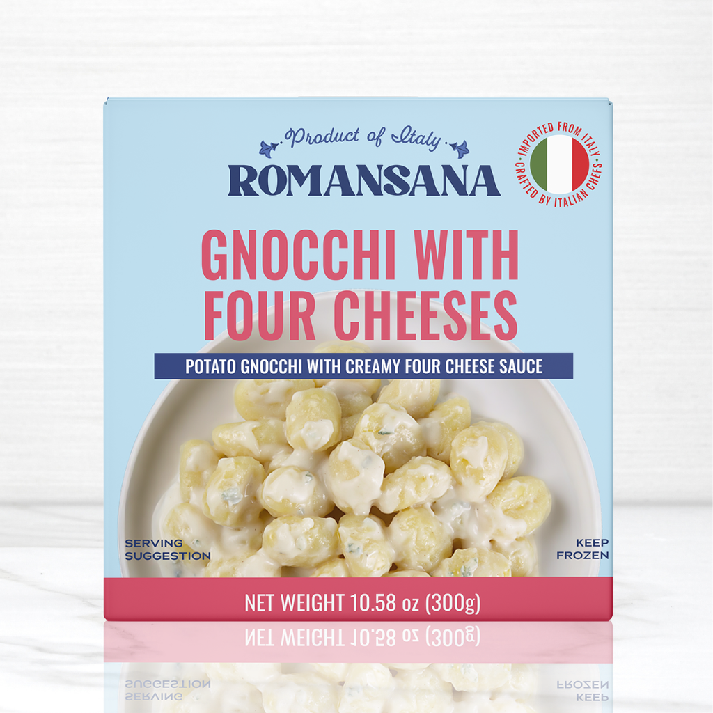 8 Pack - Romansana Gnocchi with Four Cheeses 10.58 Oz Terramar Imports