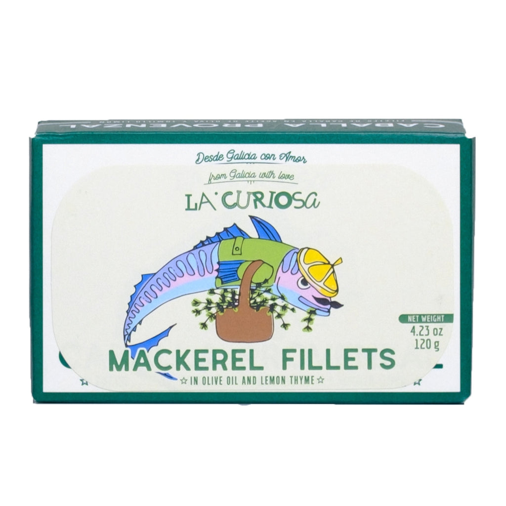 Provencal Mackerel Filets With Lemon Thyme - 120g Terramar Imports