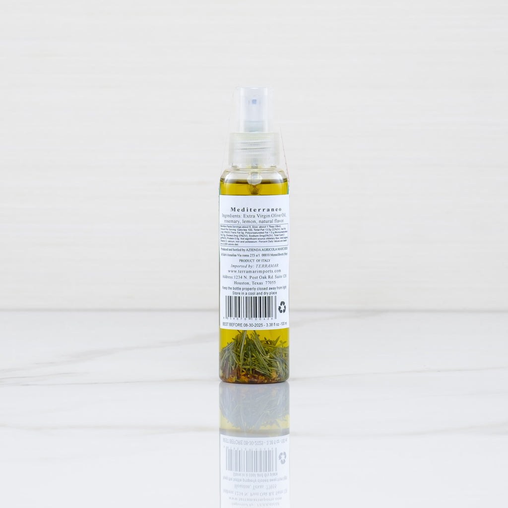 Mediterranean Extra Virgin Olive Oil Spray - 3.38 fl oz Terramar Imports