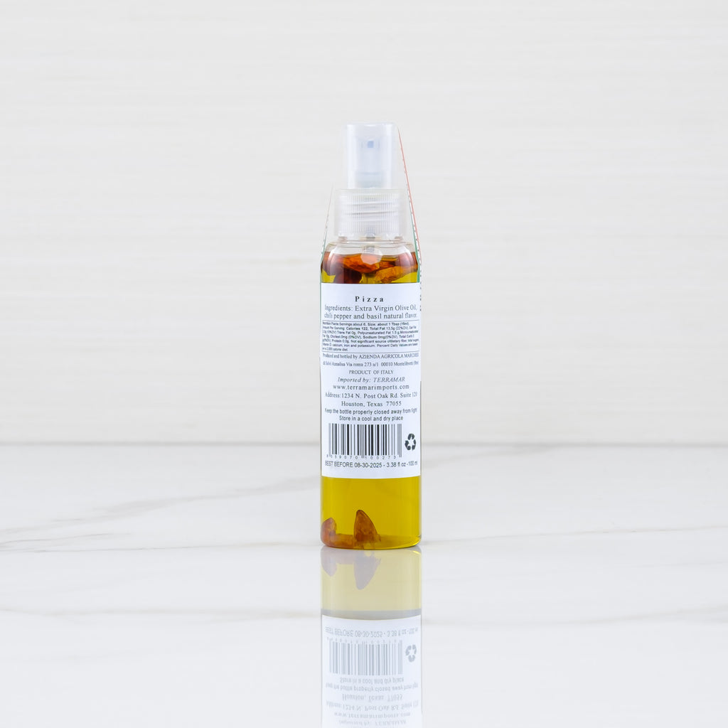 Pizza Flavoured Extra Virgin Olive Oil Spray - 3.38 fl oz Terramar Imports