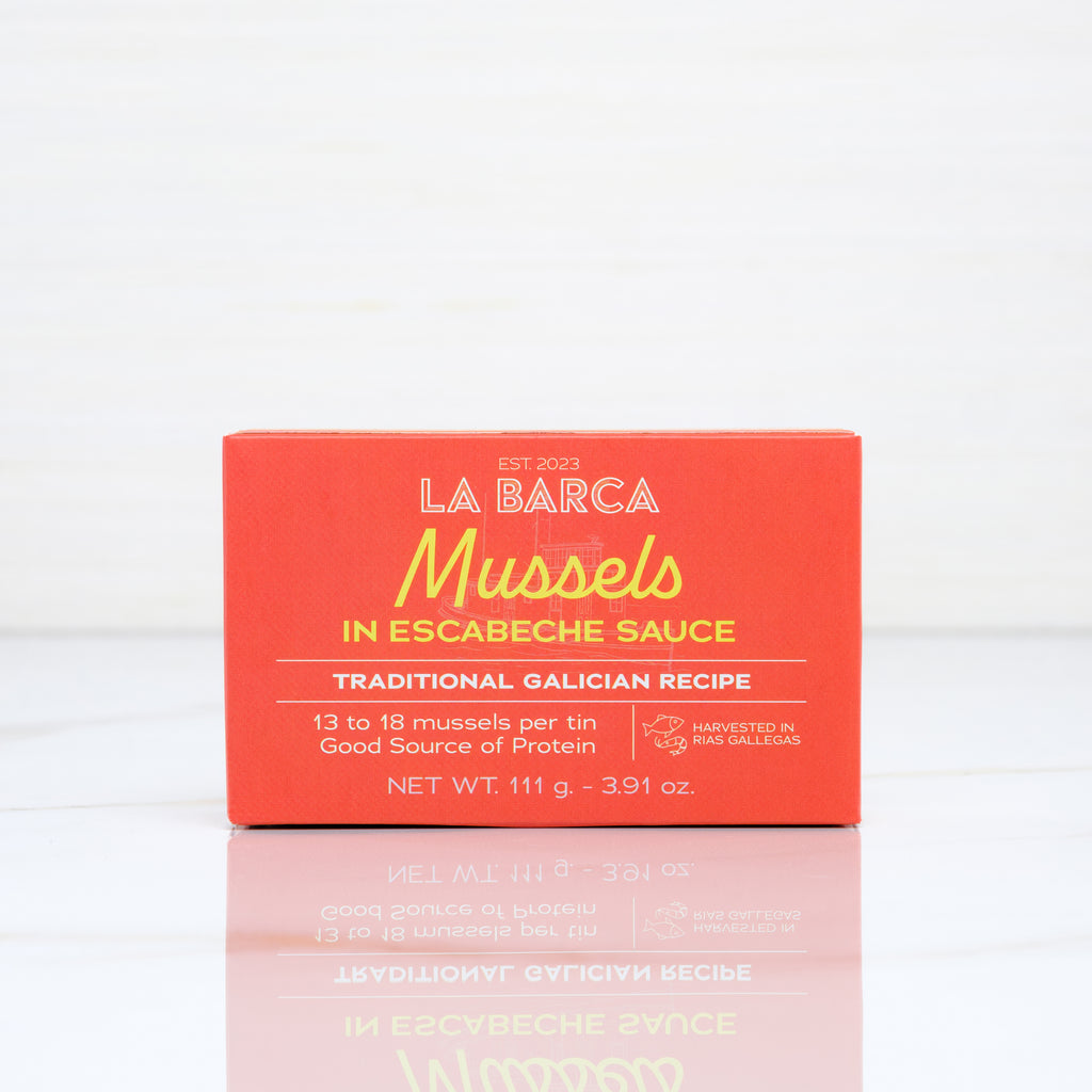 3-Pack of Mussels in Escabeche Sauce 3.9 oz Terramar Imports