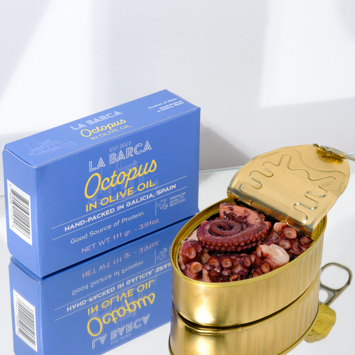 3-Pack of Octopus in Olive Oil - 3.9 oz – Terramar Imports