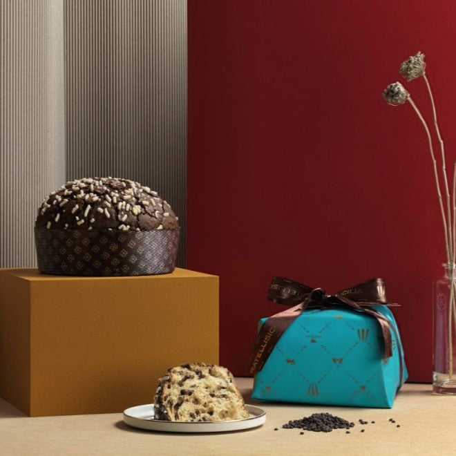 Panettone With Fine Chocolate Drops - 500 g Terramar Imports