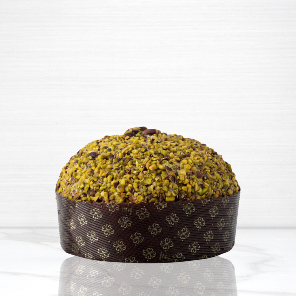 White Chocolate Panettone with Pistachio Cream - 17.63 oz Terramar Imports