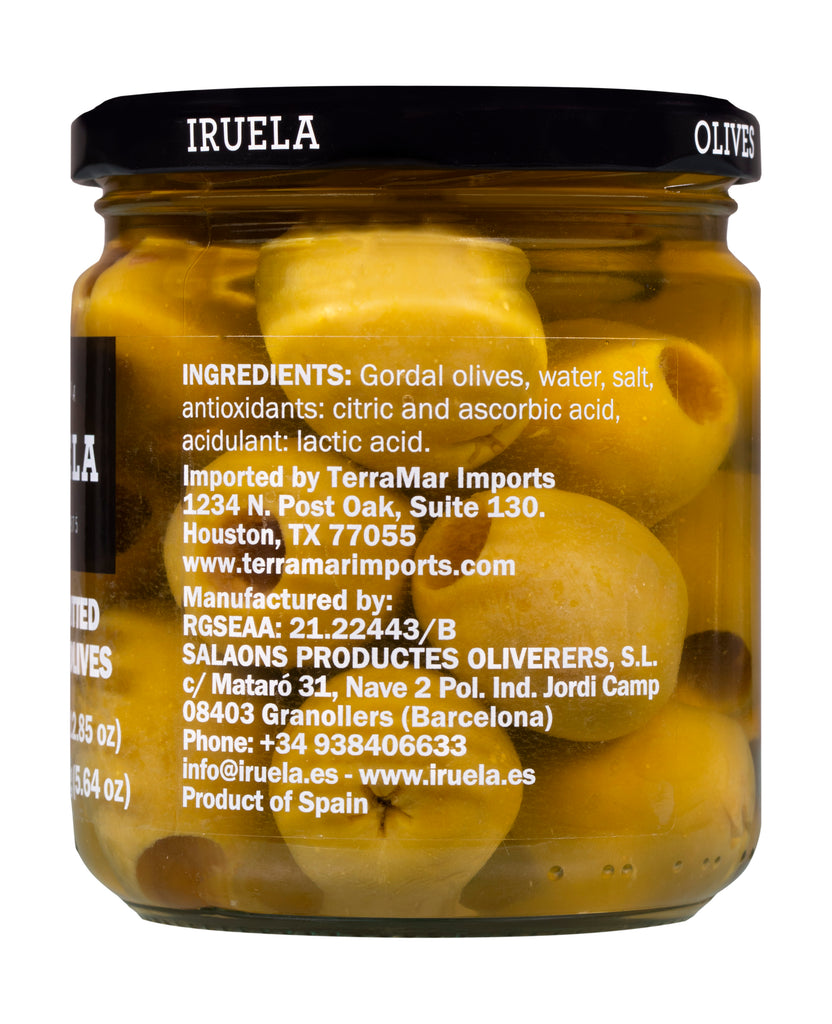 Queen Pitted Gordal Olives - 12.85 oz Terramar Imports