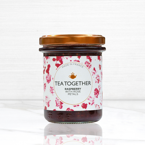 Raspberry with Rose Petal Jam - 7.76 oz Terramar Imports
