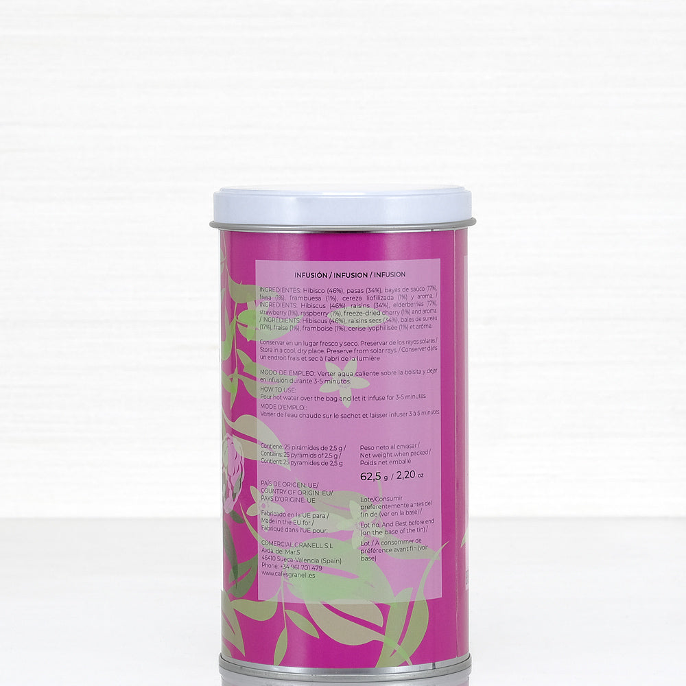 Red Fruit Infusion - 25 Units/Pyramid - 2.2 oz Terramar Imports