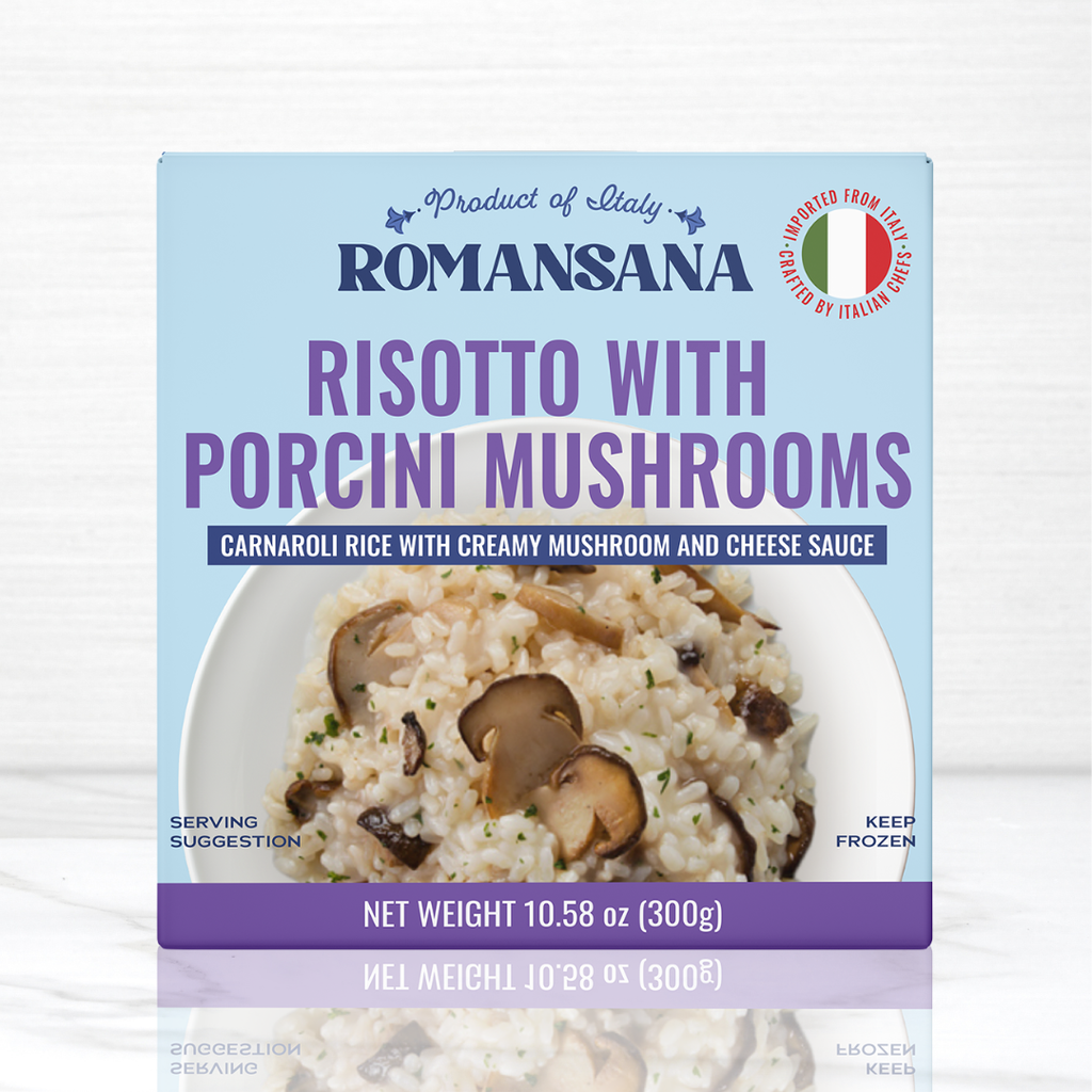 8 Pack - Romansana Risotto with Porcini Mushrooms 10.58 Oz Terramar Imports