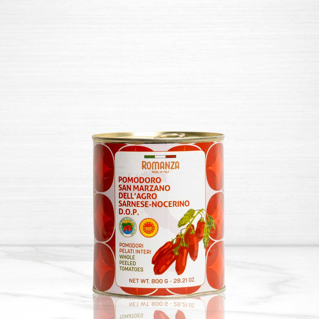 2-Pack of Whole Peeled San Marzano Tomatoes - 800 G Terramar Imports