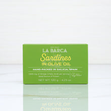 Load image into Gallery viewer, 3-Pack of Sardines in Olive Oil 4.23 oz