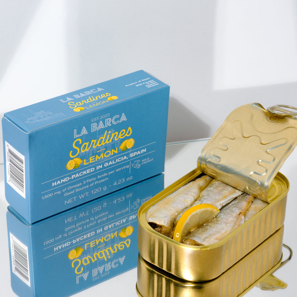 3-Pack of Sardines with Lemon 4.23 oz Terramar Imports