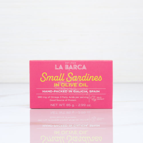 3-Pack of Small Sardines in Olive Oil 3 oz Terramar Imports