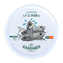Load image into Gallery viewer, Small Sardines In Olive Oil - 10/14 Pieces - 4.06 oz