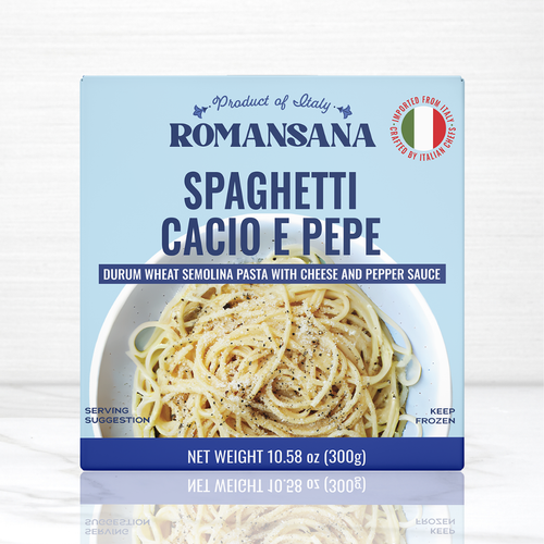 4 Pack - Romansana Spaghetti Cacio e Pepe - 10.58 oz Terramar Imports