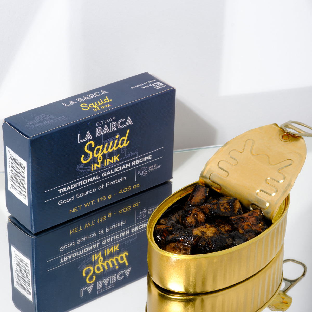 Squid Ink Container 3-Pack of Squid in Ink 4.05 oz – Terramar Imports
