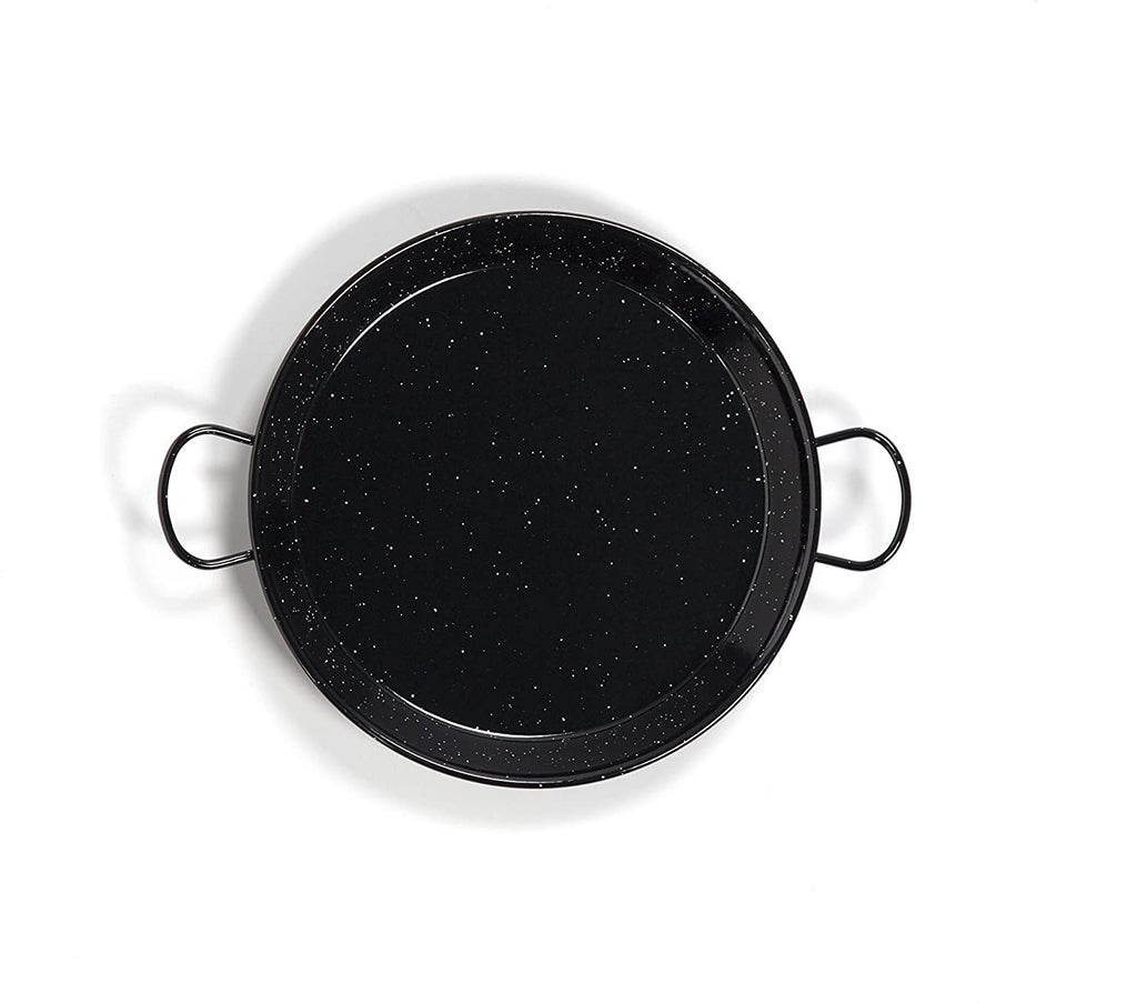 Mini Paella Pan for Tapas - Enameled Steel - 5.5 in (14 cm) Terramar Imports