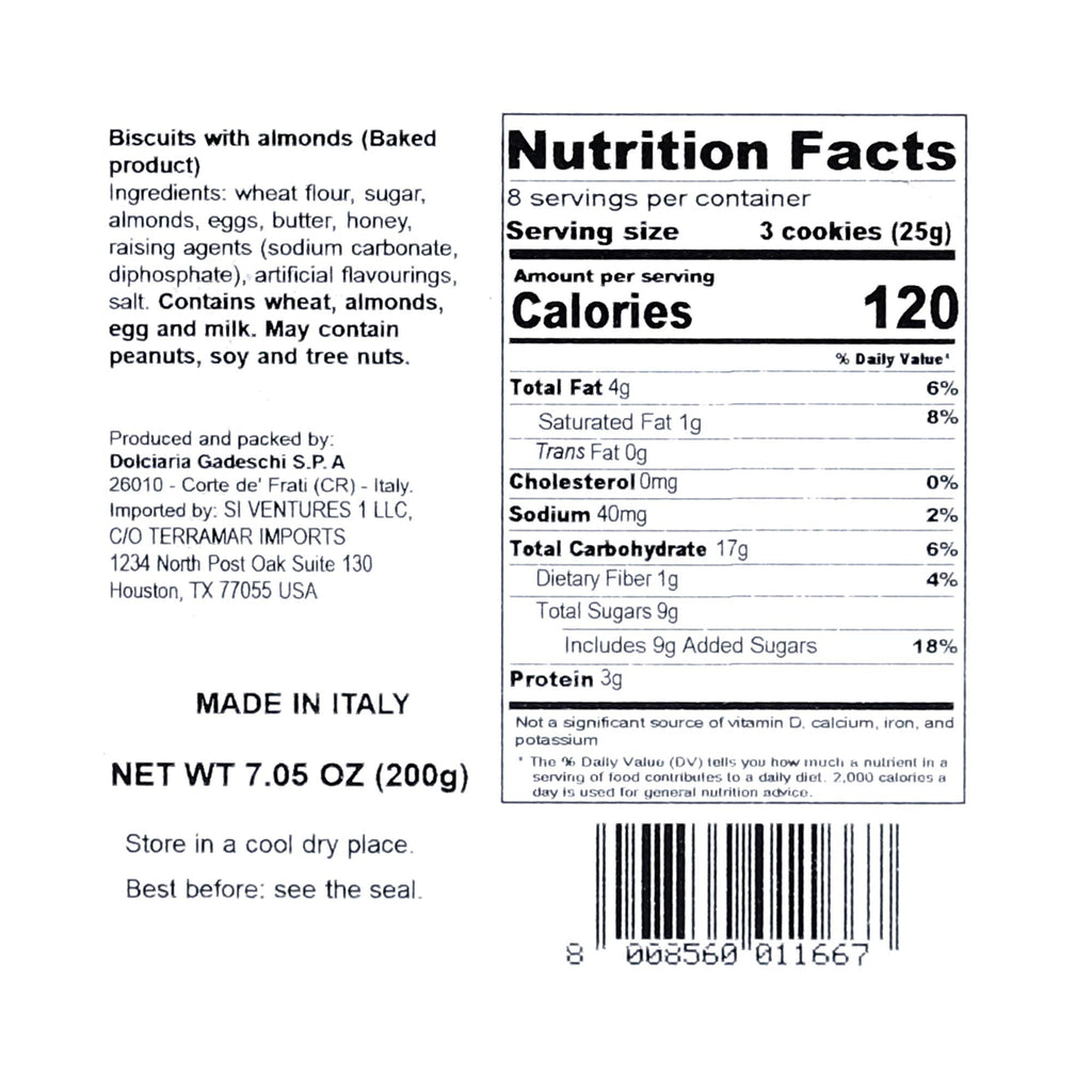 Angels Cantuccini - Tin Terramar Imports