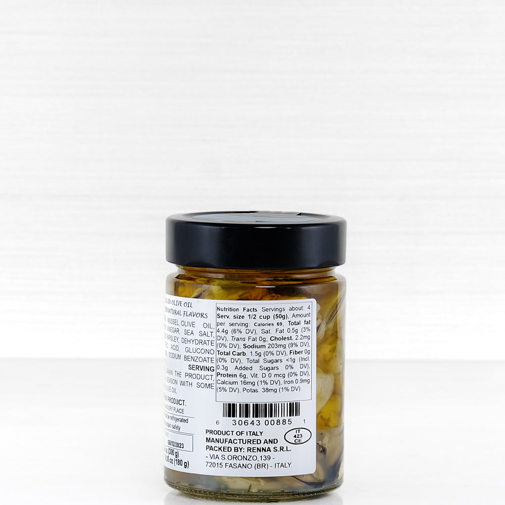 Mussels in Olive Oil - 10.5 oz Terramar Imports