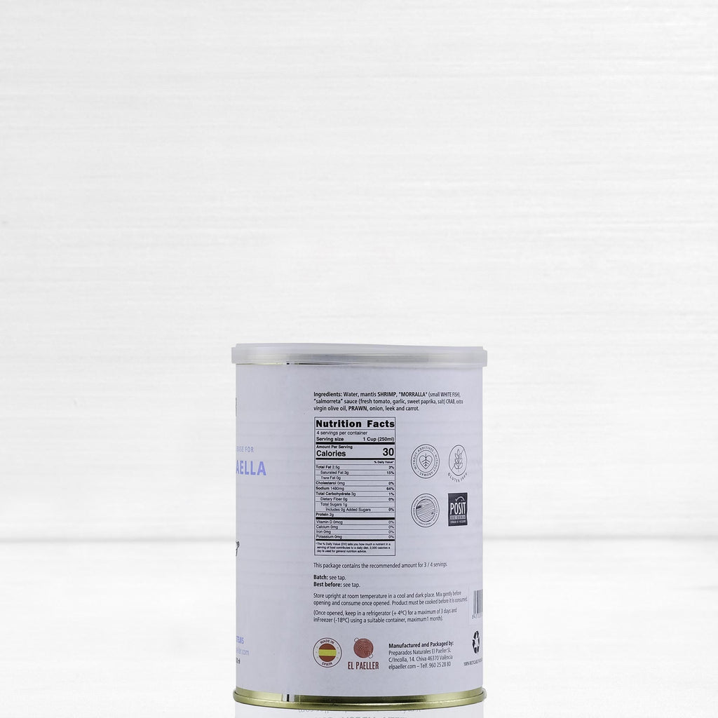 Wood-Fired Seafood Paella Broth (3-4 servings) - 33.8 fl oz Terramar Imports