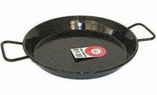 Load image into Gallery viewer, Enameled Steel Paella Pan 12 in 