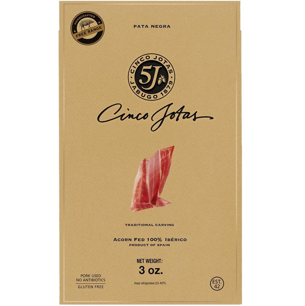 Acorn Fed 100% Iberico Pork Shoulder (Traditional Carving) - 3 oz Terramar Imports