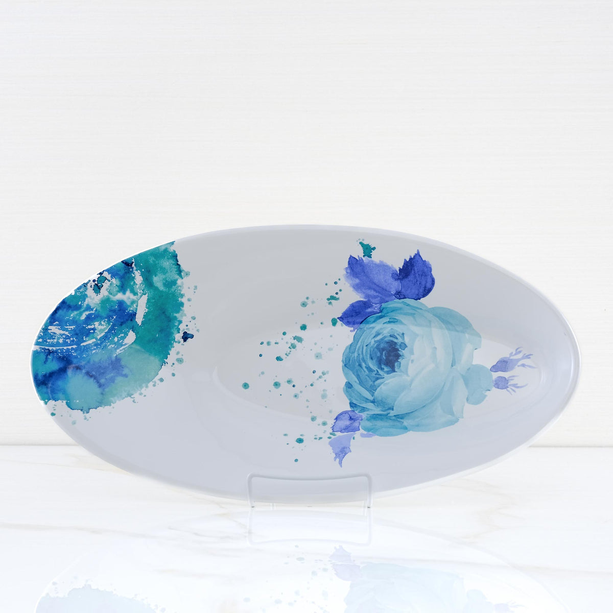 Acquerello (Water Color) OysterShaped Catchall 34.5 oz Terramar