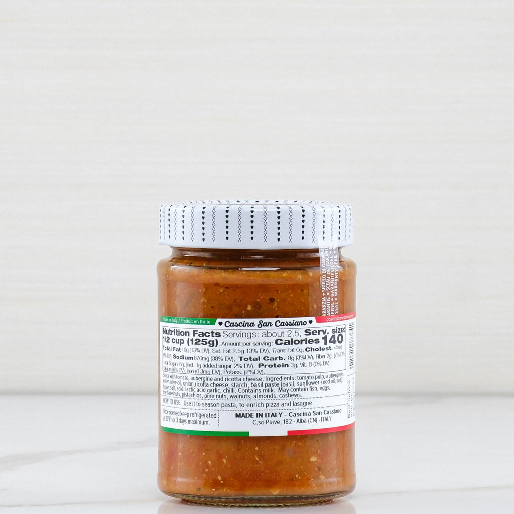 Alla Norma Sauce Cascina San Cassiano Terramar imports Terramar Imports