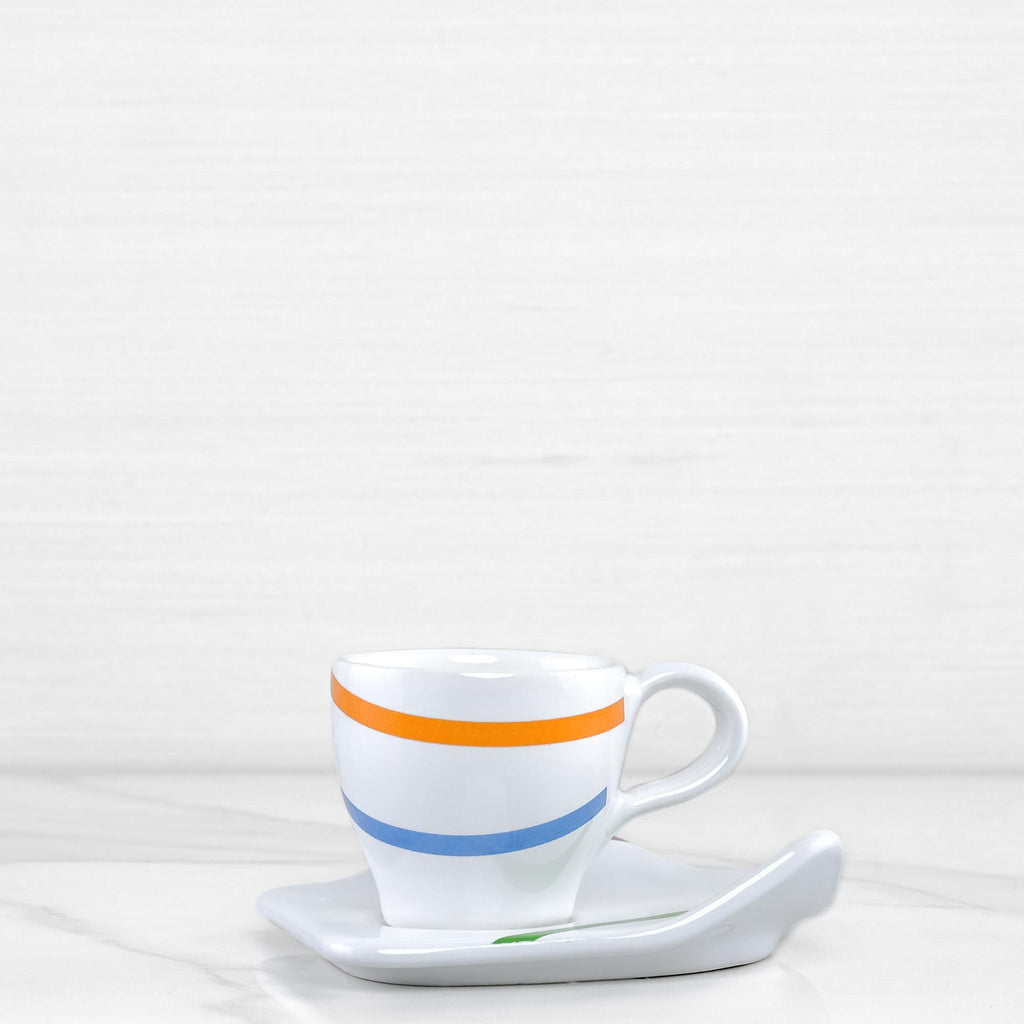 arcobaleno-rainbow-coffee-cup-&-saucer-ceramiche-viva-terramar-imports Terramar Imports