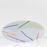 Arcobaleno (Rainbow) Oyster-Shaped Catchall - 34.5 oz