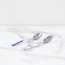 Load image into Gallery viewer, arcobaleno-rainbow-salad-serving-set-ceramiche-viva-terramar-imports
