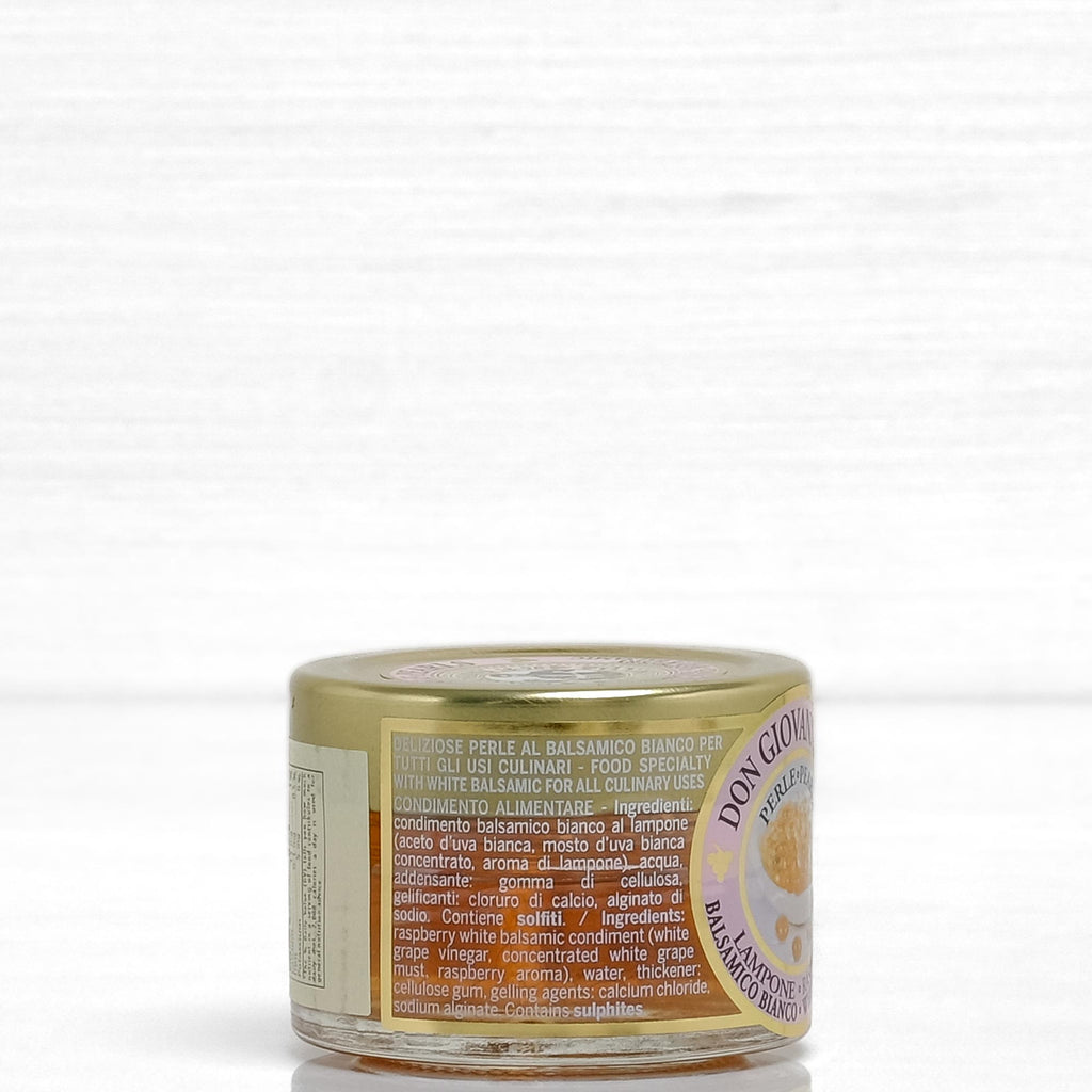 Raspberry Flavored Balsamic Pearls - 50g Terramar Imports