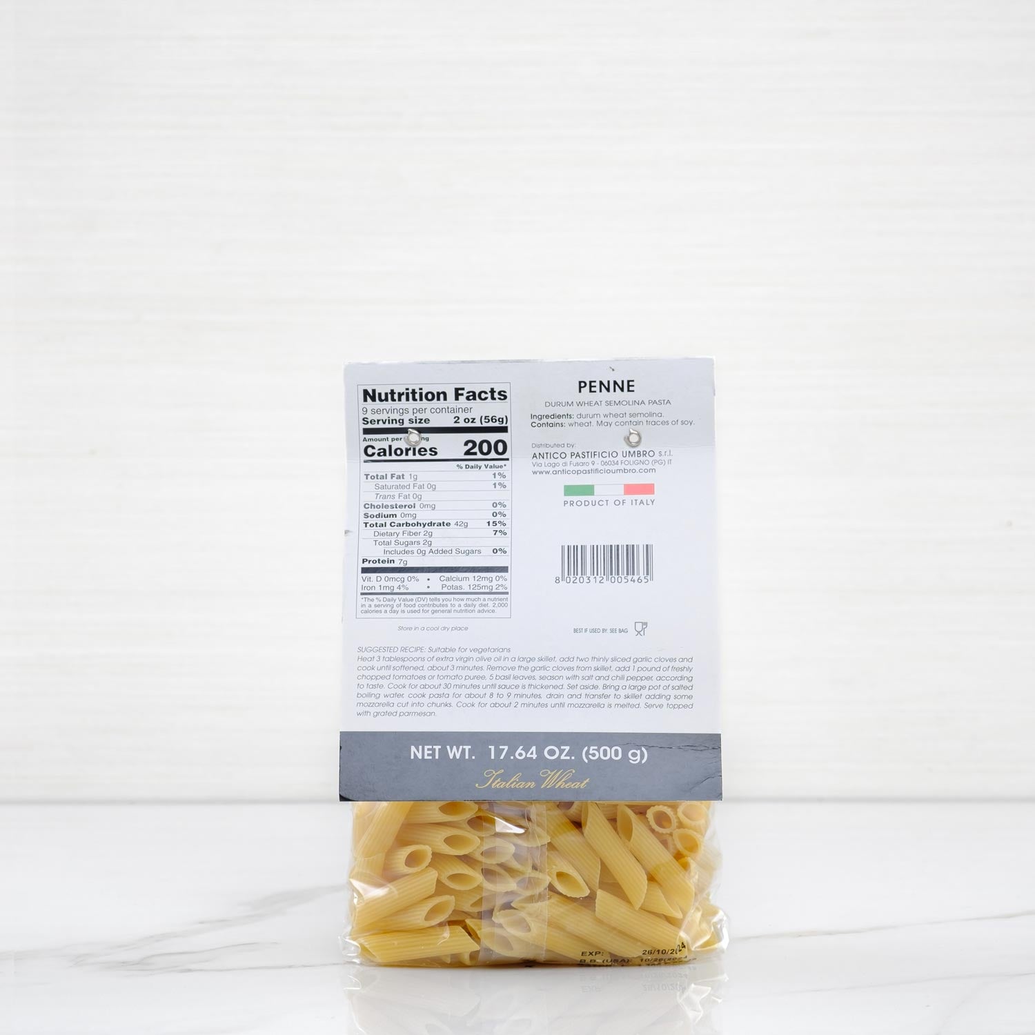 Trader Joe's Authentic Imported Italian Spaghetti Pasta 1 - Lb Bag - Pack  of 4