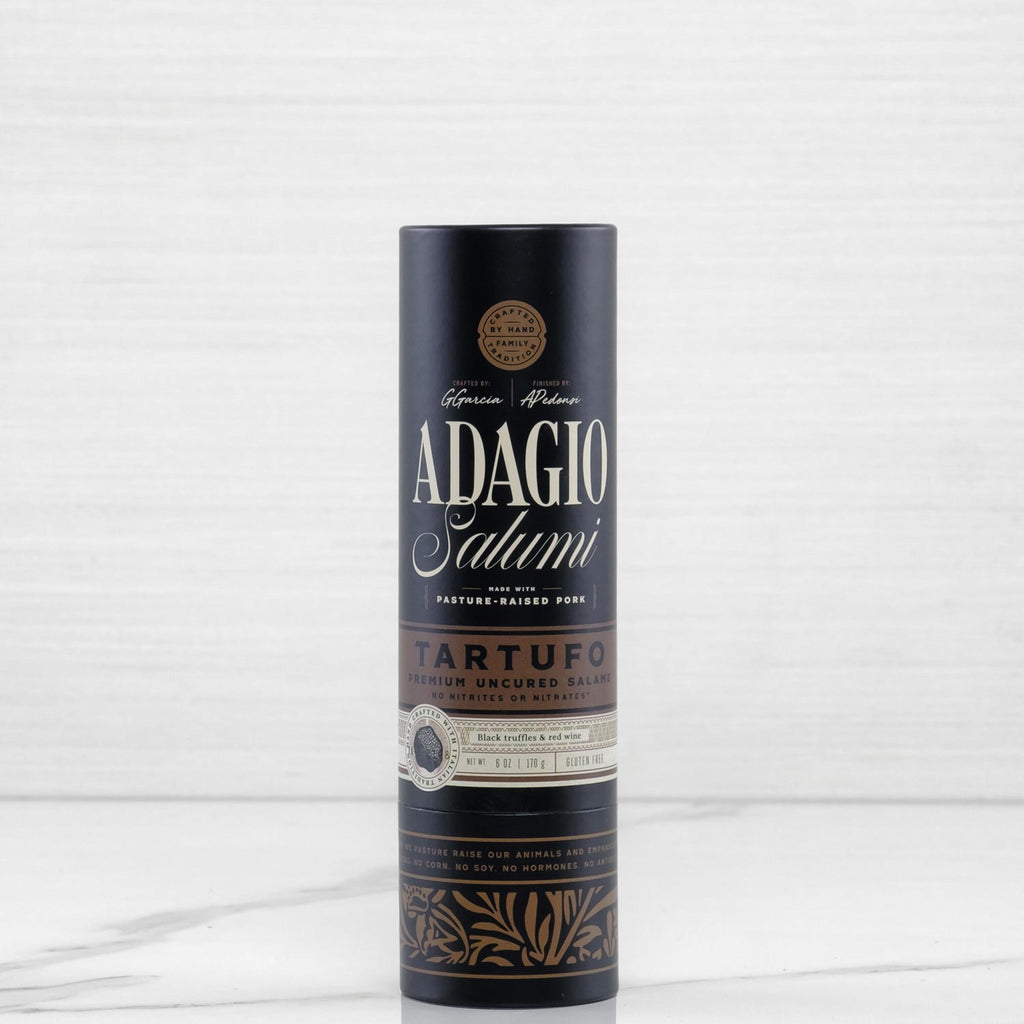 Black Summer Truffle Salami Adagio Terramar Imports Terramar Imports