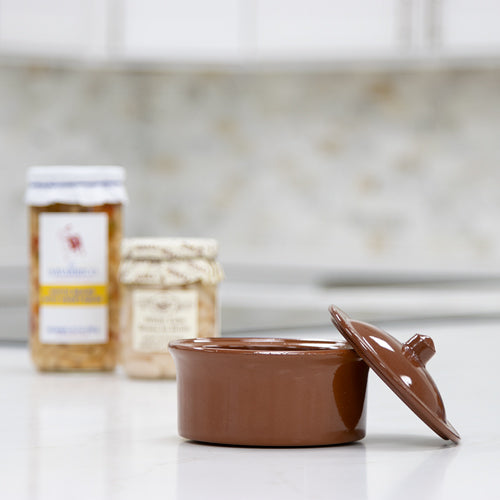 Cocotte (Varnished Terra Cotta) - 5 in (13 cm) Terramar Imports