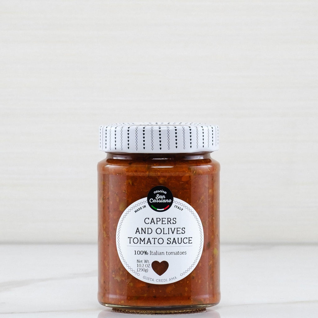 Capers and Olives Tomato Sauce Cascina San Cassiano Terramar Imports Terramar Imports