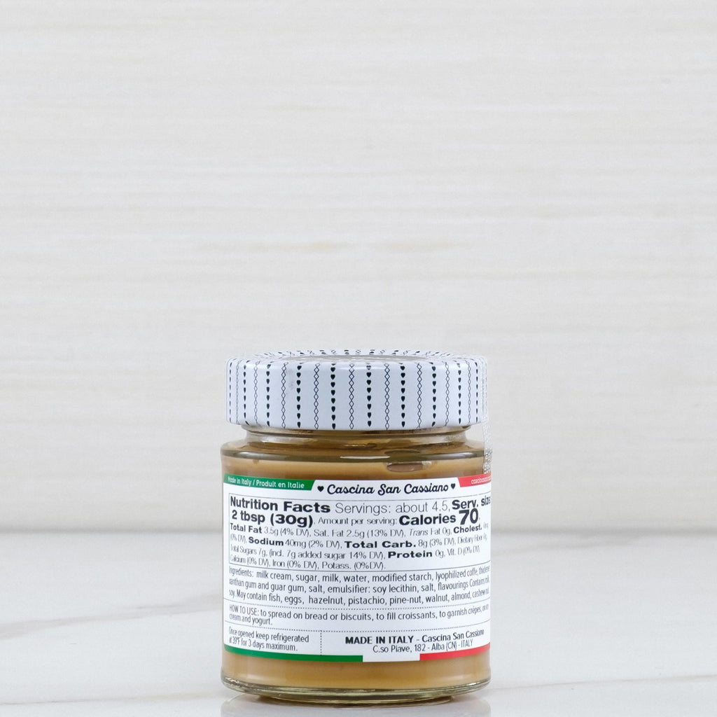 Cappuccino Spread Cascina San Cassiano Terramar Imports Terramar Imports