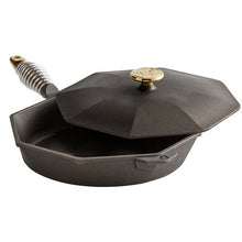 Load image into Gallery viewer, Cast Iron Skillet &amp; Lid No 10