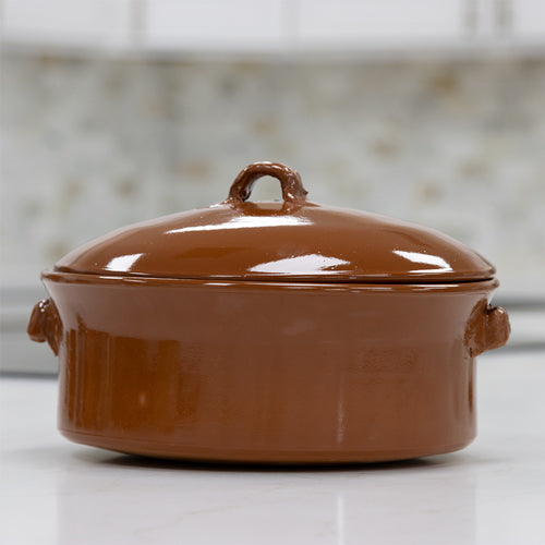 Terracotta Cocotte - 11 in Terramar Imports